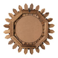 Boho Sunburst Wall Mirror, 12 inch