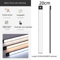 Black 20 cm magnetic cabinet light