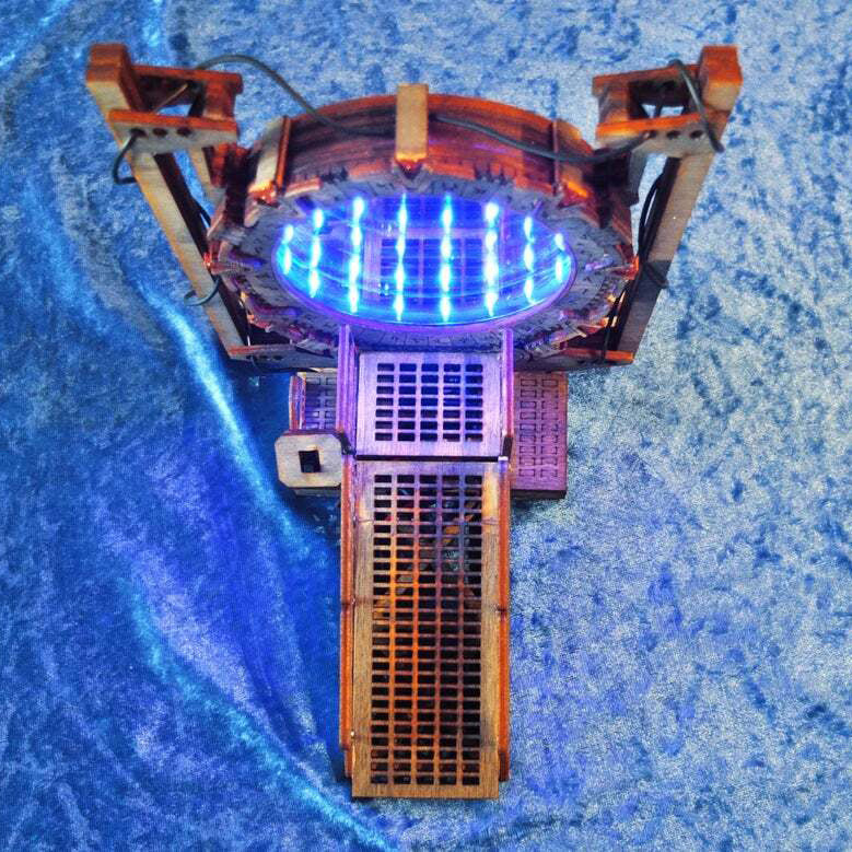 Assembled galaxy bookend desk decoration